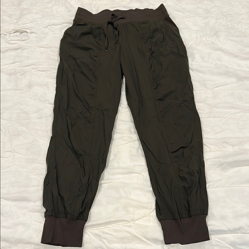 Lululemon Dance Studio Olive Green Jogger Pants